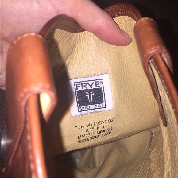 ⚡️SALE⚡️Frye Melissa Boot 7.5 Cognac - Picture 6 of 8